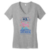 cassie no Women's V-Neck T-Shirt