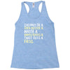 natural queens rock Racerback Tank
