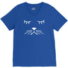 whiskers cat dog cute puppy animal baseball jersey V-Neck Tee