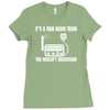 it`s a ham radio thing you wouldnt understand Ladies Fitted T-Shirt