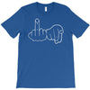 funny rude fingers ideal birthday gift or present T-Shirt
