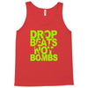 dub step drop beats not bombs black light skrillex ink hiphop dance Tank Top