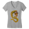 moray pirate captain Women's V-Neck T-Shirt