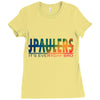 jake paulers colorful Ladies Fitted T-Shirt
