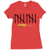 team 10 official Ladies Fitted T-Shirt