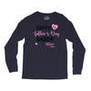 Happy Fathers Day Daddy! Baby Girl Any Name Customized Long Sleeve Shirts
