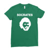 socrates brazil 70s football world cup legend retro Ladies Fitted T-Shirt