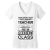 This 5 TH Grade Teacher Has An Amazing! Class Women's V-Neck T-Shirt