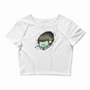 the bride of frankenstein Crop Top