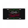 merry christmas License Plate