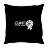 c..t of the year Throw Pillow