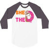 She Wants The D Dunkin Donuts 3/4 Sleeve Shirt