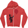 the balloon fairy Zipper Hoodie