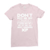 don't piss me off Ladies Fitted T-Shirt
