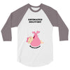 Estimated Delivery September Baby Girl 3/4 Sleeve Shirt