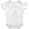 runs with scissors Baby Onesie