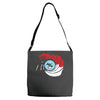 the man with the golden zapper Adjustable Strap Totes