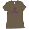 flight of the octopus Ladies Fitted T-Shirt