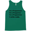 Revolution I Write Code Tank Top