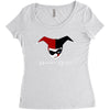 dr. harleen frances quinzel Women's Triblend Scoop T-shirt