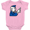go to jail monopoly Baby Onesie