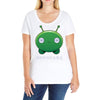 Final Space Mooncake Ladies Curvy T-Shirt