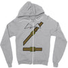 tunic for heroes Zipper Hoodie