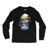 drinking beer Long Sleeve Shirts