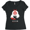 spirit mask Women's Triblend Scoop T-shirt