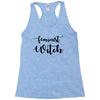 feminist witch Racerback Tank