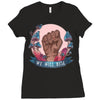 Women's March We Will Rise Ladies Fitted T-Shirt