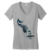 chance of scattered showers Women's V-Neck T-Shirt