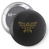 henna hylian symbol Pin-back button