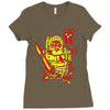 knight owl Ladies Fitted T-Shirt