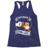 new owl best friend for life Racerback Tank