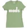mod 60s music target soul gift new Ladies Fitted T-Shirt