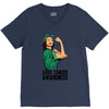 liver cancer awareness can do it V-Neck Tee