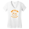 krillin with my homies Women's V-Neck T-Shirt