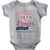 A June  Gir lLike A Flowers Baby Bodysuit