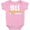 911 dispatcher heroes Baby Bodysuit