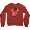 cool hotdog Crewneck Sweatshirt