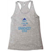 keep calm and grandaddy on! Racerback Tank