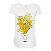 demons inside your soul 2 Maternity Scoop Neck T-shirt