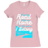 Country Road (f149) Ladies Fitted T-Shirt