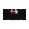 She Wants The D - Dunkin Donuts License Plate
