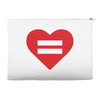 Equality Heart Accessory Pouches