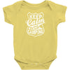 Keep Calm and Go Camping Baby Onesie