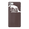 i do all my own stunts horse iPhone 7 Case