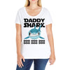 Daddy Shark Doo Doo Doo Ladies Curvy T-Shirt