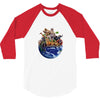 world animal 3/4 Sleeve Shirt